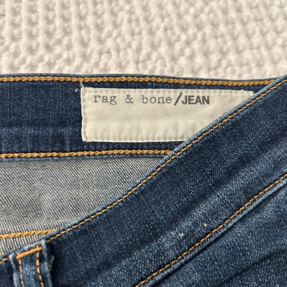 Rag & Bone Jeans - Size 26. Skinny Capri with raw edge hem. - Picture 4 of 4